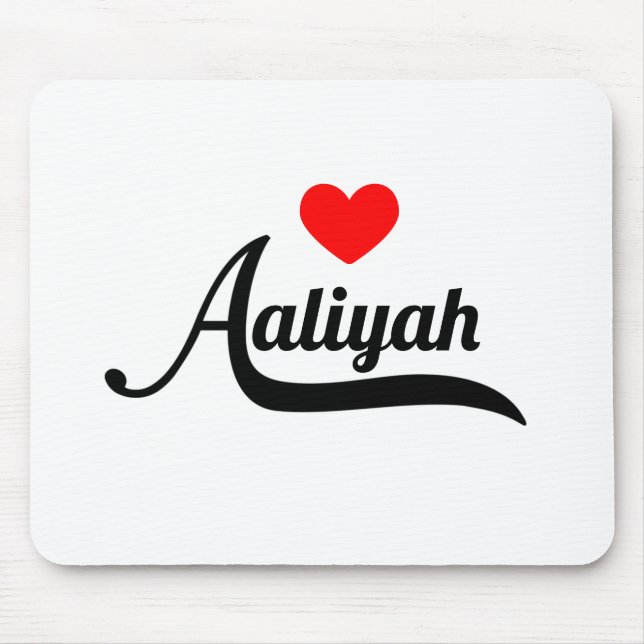 Mousepad Aaliyah (Frente)