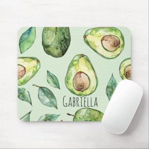 Mousepad Abacates Verdes & Folhas