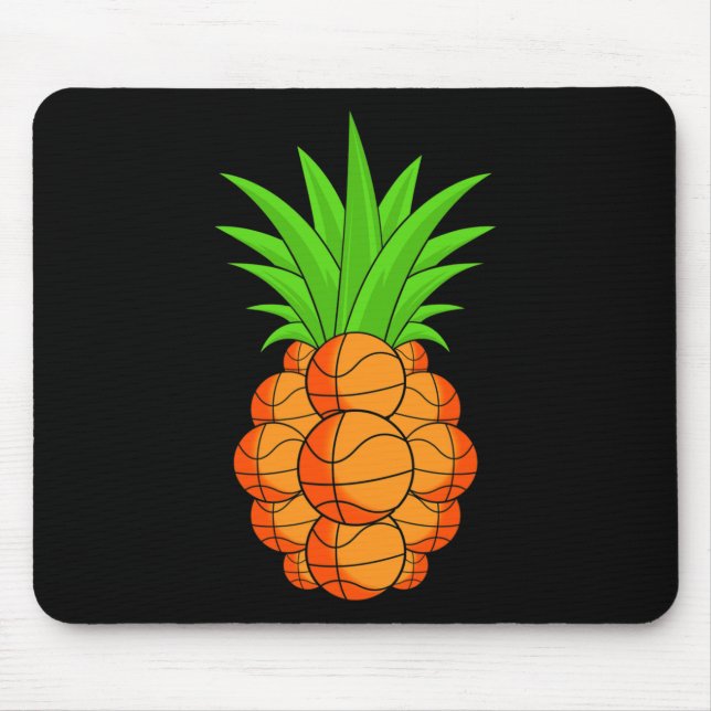 Mousepad abacaxi de basquete único hilário - original g (Frente)