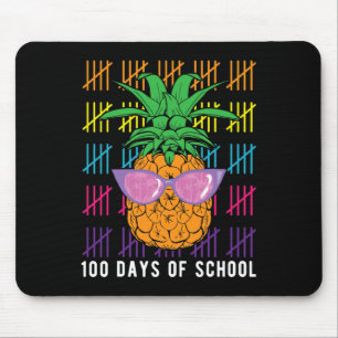 Mousepad Abacaxi Divertido 100 Dias De Escola Professor E A