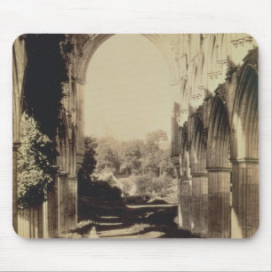 Mousepad Abadia de Rievaulx, North Yorkshire, 1854 (foto do