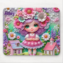 Mousepad ABBEY ~ Parabéns ~ Rapariga de Storybook ~