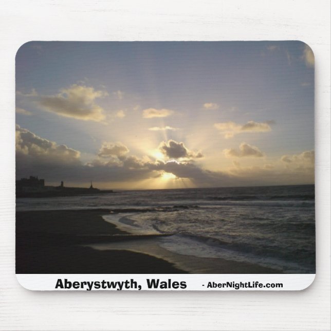 Mousepad ABCD0012, Aberystwyth, Wales, - AberNightLife.com (Frente)