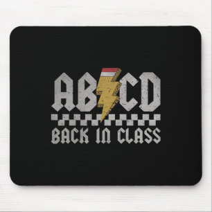 Mousepad Abcd De Volta À Sala De Aula Primeiro Dia De Volta