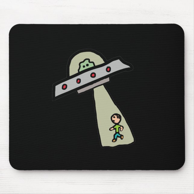 Mousepad Abdução de alienígenas (Frente)