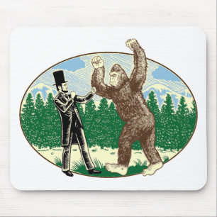 Mousepad ABE LINCOLN: CAÇADOR de SASQUATCH - logotipo