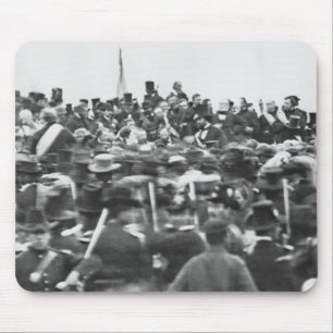 Mousepad Abe Lincoln Gettysburg Endereço: Fim da Guerra Civ