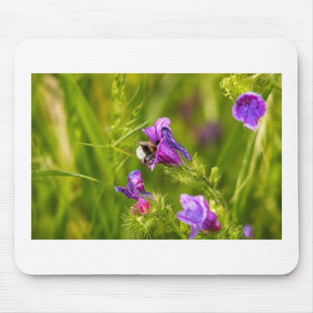 Mousepad Abeja en flor  (Frente)