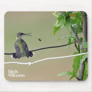 Mousepad Abelha do colibri & do mel