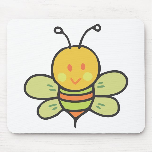 Mousepad Abelha ocupada (Frente)
