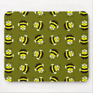 Mousepad Abelhas de Cartoon