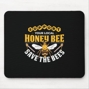 Mousepad Abelhas De Mel Salvem As Abelhas