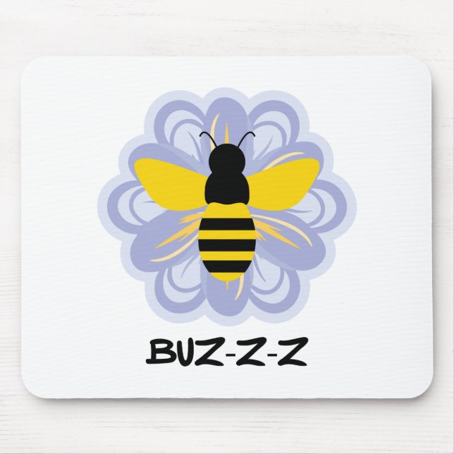 Mousepad Abelhas Insetam Abelhas De Mel (Frente)