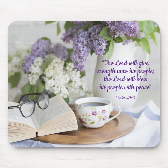 Mousepad Abençoado com a Paz (Frente)