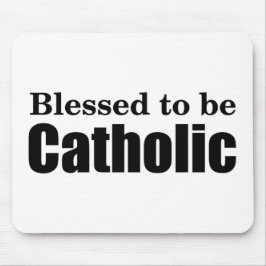 Mousepad Abençoado para ser católico