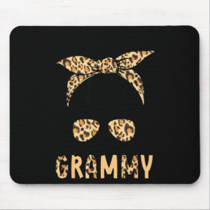 Mousepad Abençoado por ser chamado de grammy leopardo coque