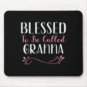 Mousepad Abençoado Seja Chamado De Granna Cute Vovó Legal
