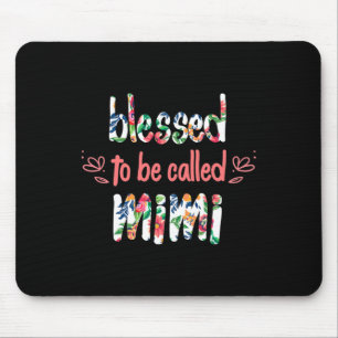 Mousepad Abençoado Seja Chamado Dia de as mães Mimi