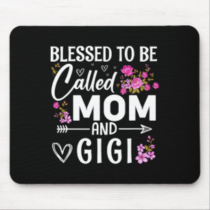Mousepad Abençoado Seja Chamado Mãe E Gigi Dia de as mães F