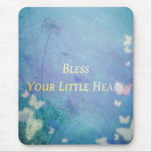 Mousepad Abençoe Seu Pequeno Coração