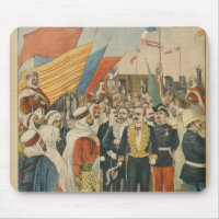 Abertura da estrada de ferro de Saida em Argélia