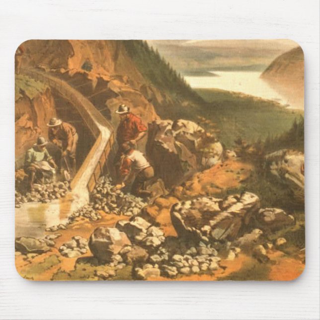 Mousepad ABH Klondike Dourado Rush (Frente)