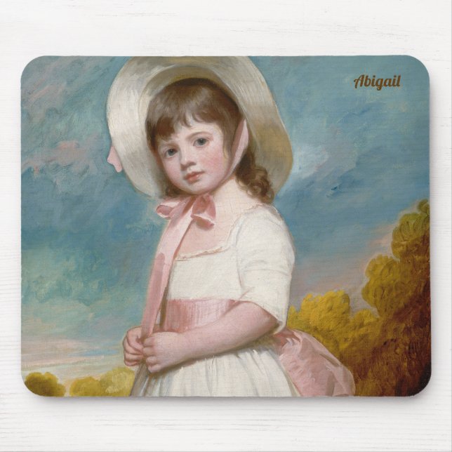 Mousepad ABIGAIL ~ MISS JULIANA WILLOUGHBY ~ George Romney (Frente)