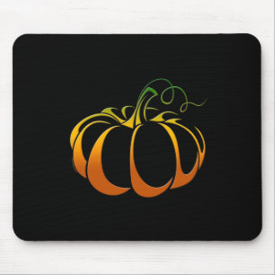 Mousepad Abóbora bonito em tons de outono