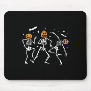 Mousepad Abóbora de Halloween Esqueleto