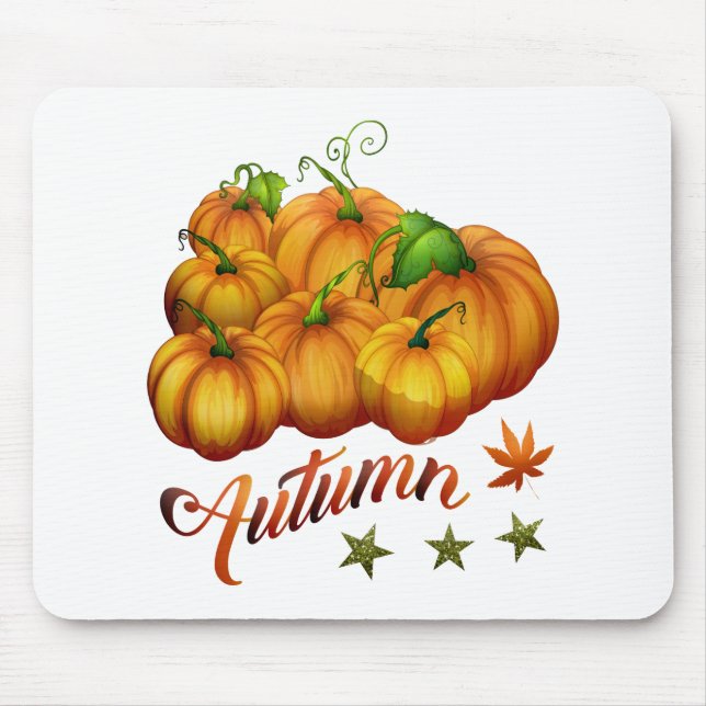 Mousepad Abóboras de outono       (Frente)