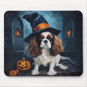 Mousepad Abóboras Rei Cavaleiro de Halloween Assustadoras