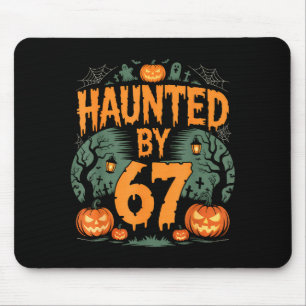 Mousepad Abobrinha de Halloween Assombrada Pelo Meme 67
