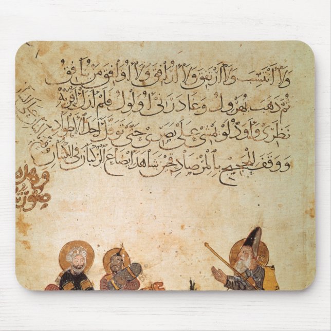 Mousepad Abou Zayd encontra alguns comerciantes (Frente)