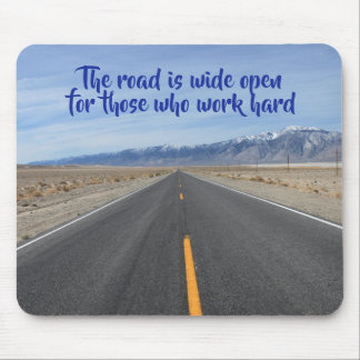 Mousepad Abra largamente a estrada