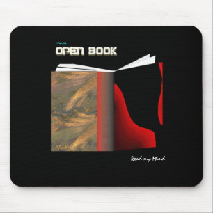 Mousepad Abra o livro