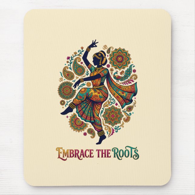 Mousepad Abraçar a Dança das Raízes (Frente)