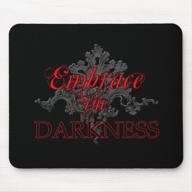 Mousepad Abraçar a Escuridão (Frente)