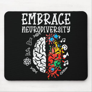 Mousepad Abraçar a Neurodiversidade Conscientização do Auti