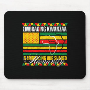 Mousepad Abraçar Kwanzaa É Nossa Humanidade Compartilhada Á