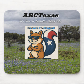 Mousepad Abraçar O Esquilo Que é a Vida!