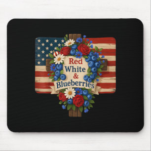 Mousepad Abraço Deus Abençoe Mirtilos América Floral Patrio