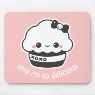 Mousepad Abraços & cupcake dos beijos