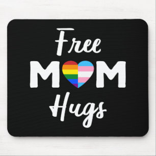 Mousepad Abraços de Mãe Gratuitos II - Orgulho Gay Trans Ar