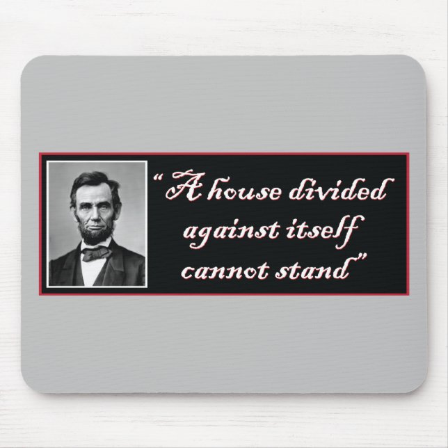 Mousepad Abraham Lincoln (Frente)