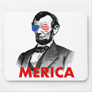 Mousepad abraham lincoln mica