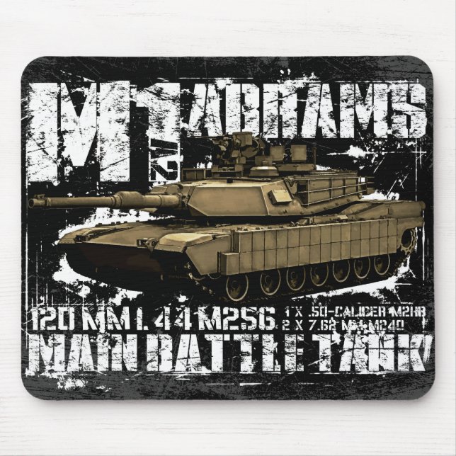 Mousepad Abrams M1A2 (Frente)