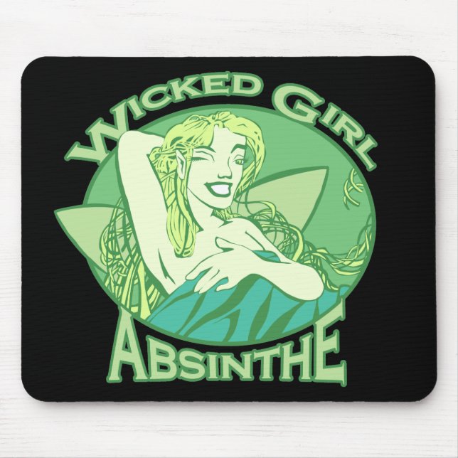 Mousepad Absinto Garota Perversa (Frente)