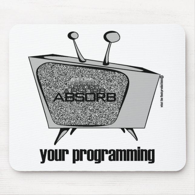 Mousepad ABSORVA o tapete do rato (Frente)