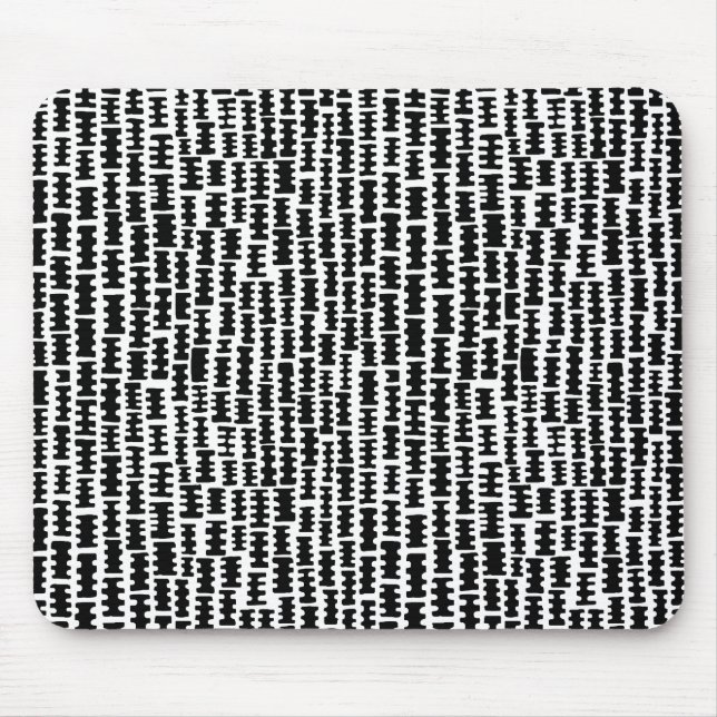 Mousepad Abstrato 020712 - Preto (Frente)