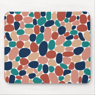 Mousepad Abstrato 160417 - Cores minerais